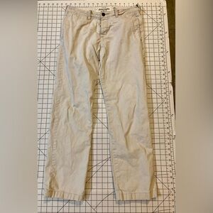 Abercrombie & Fitch Men’s Size 31/30 Beige Button Fly Chino Pants